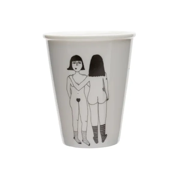 Gobelet Quatre Boobies En Porcelaine-Helen B Hot