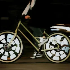 Grands Reflecteurs Pour Velo - Argent-Rainette Clearance