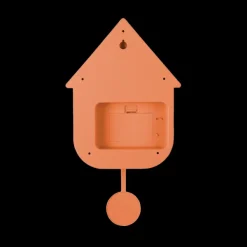 Horloge Modern Cuckoo - Orange-Sélectionné par Fleux New