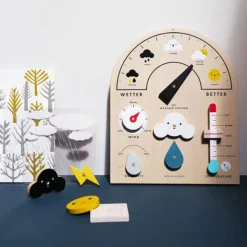 Jouet Ma Station Meteo En Bois-Moon Picnic New