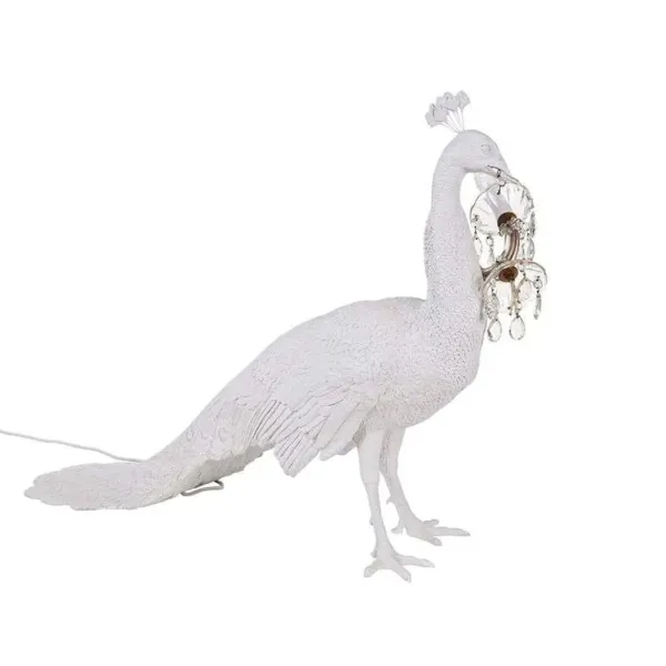 Lampe Paon En Resine - L 100 X L 29 X H 69 Cm-Seletti Clearance