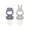Lot De 2 Grignoteuses En Silicone - Onyx-Konges Slojd Best