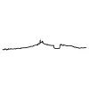 Mini Frise Decorative Marseille - Noir - 19 Cm-The Line Sale