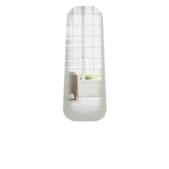 Miroir Fading Rectangulaire - H 150 X 56 Cm - Blanc-ENOstudio Clearance