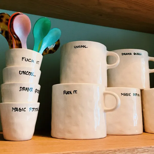 Mug Drama Queen Blanc-Sélectionné par Fleux Hot