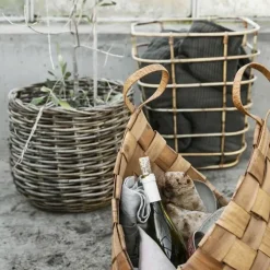 Panier Conique Marron-House Doctor Online