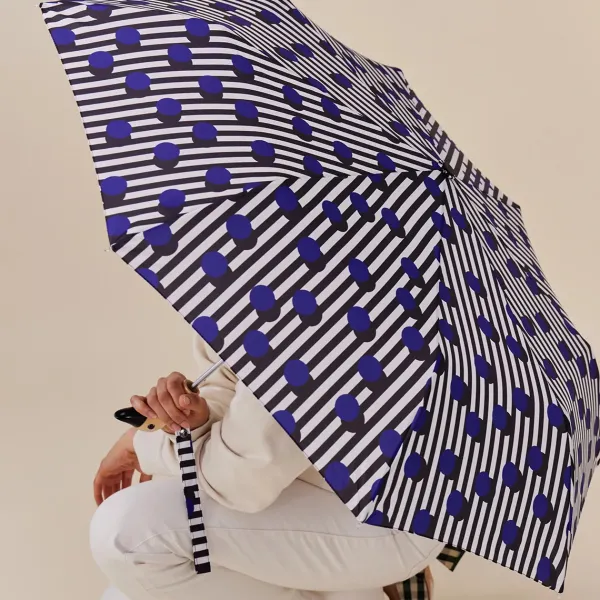 Parapluie A Manche Tete De Canard - Polka Stripe-Original Duckhead Sale