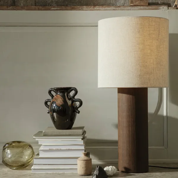 Pied De Lampadaire Post Chene - O 18 X H 70 Cm - Solid-Ferm Living Clearance