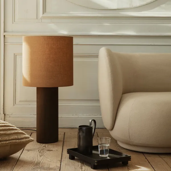 Pied De Lampadaire Post Chene - O 18 X H 70 Cm - Solid-Ferm Living Clearance