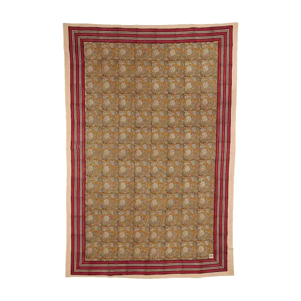 Plaid Botanical En Coton - L 220 X L 140 Cm-Doing Goods Hot