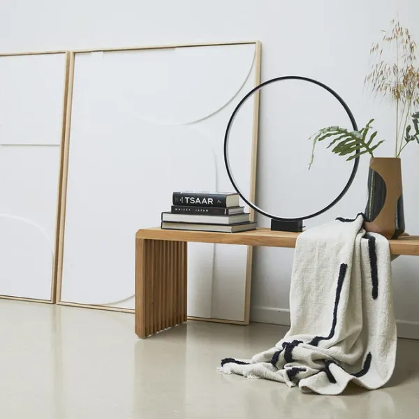 Plaid Capitonne En Coton 130 X 170 Cm-HK Living