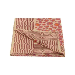 Plaid Leopard En Coton - Rose-Doing Goods
