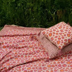 Plaid Leopard En Coton - Rose-Doing Goods