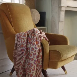 Plaid Leopard En Coton - Rose-Doing Goods