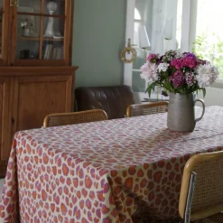 Plaid Leopard En Coton - Rose-Doing Goods