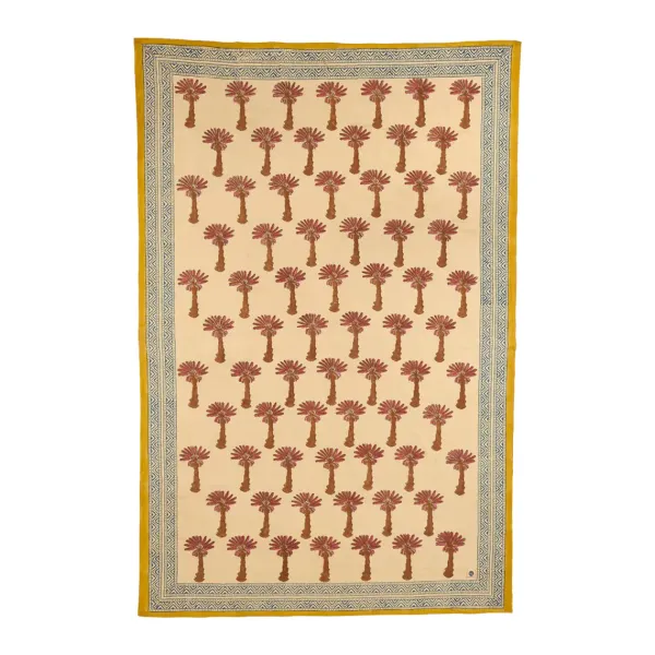 Plaid Tala Palmtree En Coton - Sand-Doing Goods Best