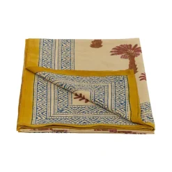 Plaid Tala Palmtree En Coton - Sand-Doing Goods Best