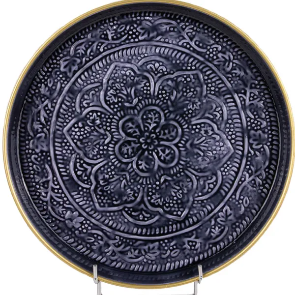 Plateau Berbere - Navy-Sélectionné par Fleux Sale