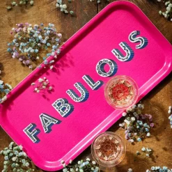 Plateau Fabulous - 43 X 22 Cm - Bright Pink-Sélectionné par Fleux Discount