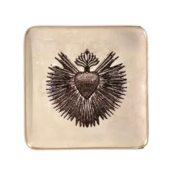 Plateau Quatro Coeur Rayon - Lin-Boncoeurs Sale