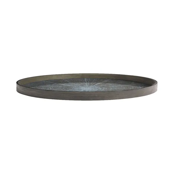 Plateau Rond En Bois White Slice O 92 Cm - Marron-Ethnicraft