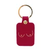 Porte-clés Boobs En Cuir - Magenta-Ark Best
