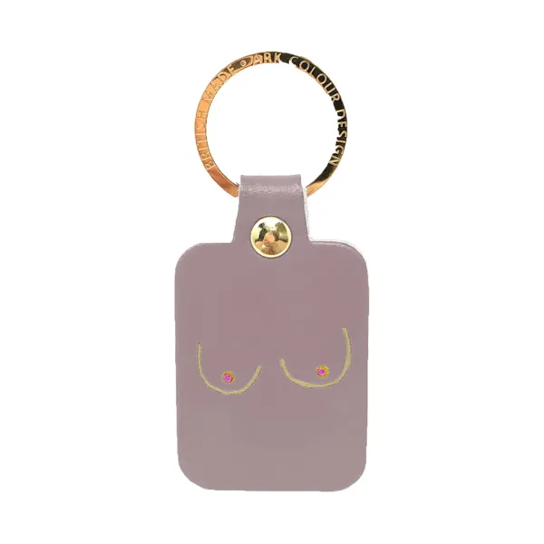 Porte-clés Boobs En Cuir - Nude-Ark Outlet