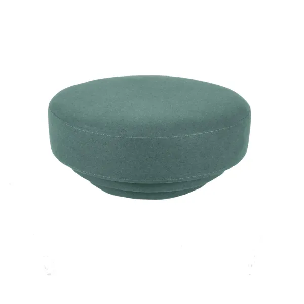 Pouf Cornice Tissu Bleu-ENOstudio Best