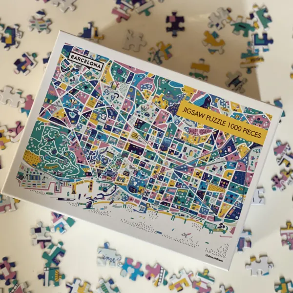Puzzle Barcelone - Antoine Corbineau - 1000 Pieces-Image Republic Sale