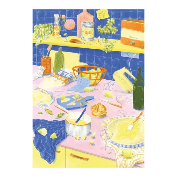 Puzzle La Tarte Au Citron - 1000 Pieces-Jour Férié New