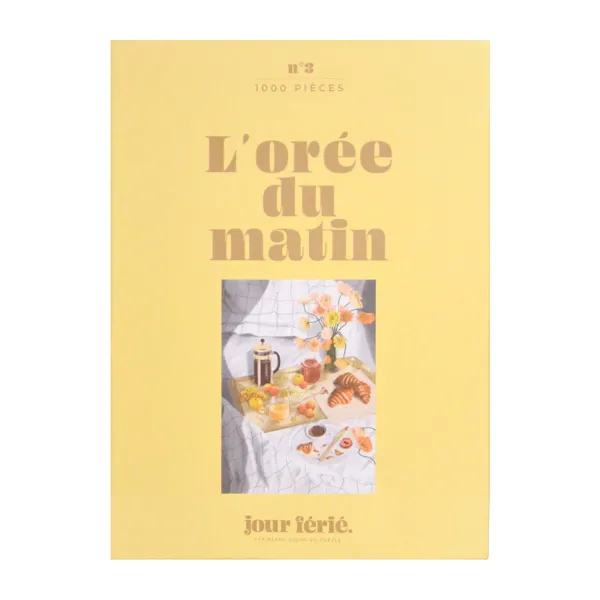 Puzzle L'Oree Du Matin - 1000 Pieces-Jour Férié Online
