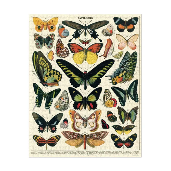 Puzzle Papillons - 1000 Pieces-Sélectionné par Fleux Hot