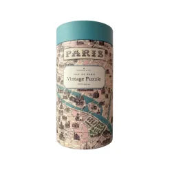 Puzzle Plan De Paris - 1000 Pieces - 50 X 70 Cm-Sélectionné par Fleux Sale