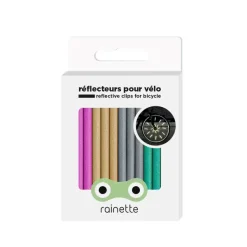 Reflecteurs Pour Rayons De Velo Multicolore-Rainette Clearance