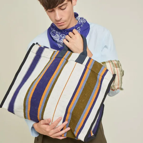 Sac Cabas N°24 Ink - Bleu Encre-Moismont Online