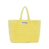 Sac Weekend A Rayures - Pristine & Neon Yellow-Sélectionné par Fleux Clearance