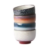 Set De 4 Bols Ceramique 70'S Noodls-HK Living Online