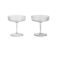 Set De 2 Verres A Champagne Ripple-Ferm Living Discount