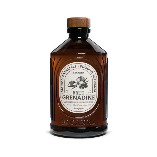 Sirop Brut De Grenadine Bio - 400Ml-Bacanha Best