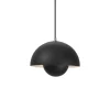 Supension Flowerpot Vp1 - Noir Mat-And Tradition Online