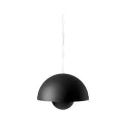 Suspension Flowerpot Vp2 Noir Mat-And Tradition Sale