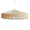 Suspension Parasol Franges - O 100 Cm - Naturel-Honoré Outlet