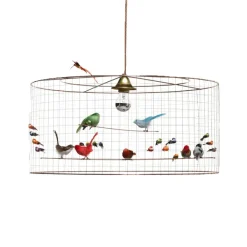 Suspension Voliere Demi-Grande Mathieu Challieres - H 36 X O 66 Cm-Mathieu Challières Sale