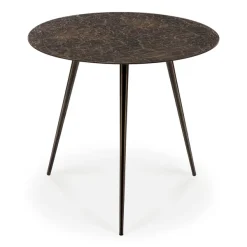 Table Basse Luna - Lava - Whisky - O 50 X H 45 Cm-Ethnicraft
