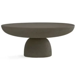 Table Basse Olo - O 70 X H 33 Cm - Anthracite-MOGG Hot