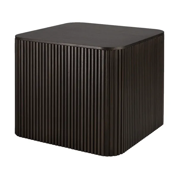 Table D'Appoint Carree Roller Max En Acajou - Marron-Ethnicraft Clearance