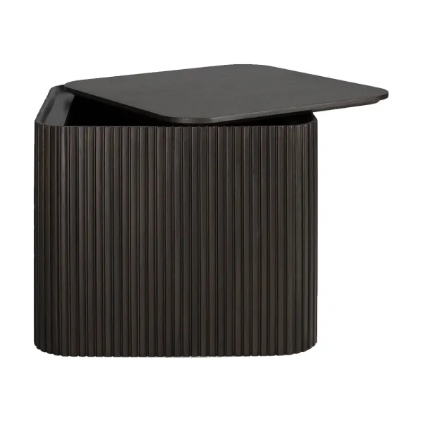 Table D'Appoint Carree Roller Max En Acajou - Marron-Ethnicraft Clearance