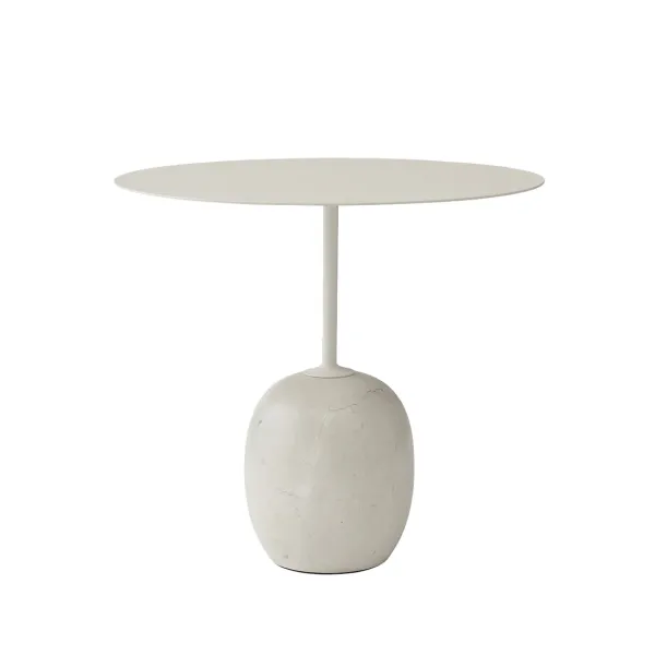 Table D'Appoint Lato Ln9 - Blanc-And Tradition New