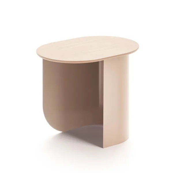 Table D'Appoint Plateau - H 40 X 44 X 32 Cm - Sable-FEST Amsterdam Clearance