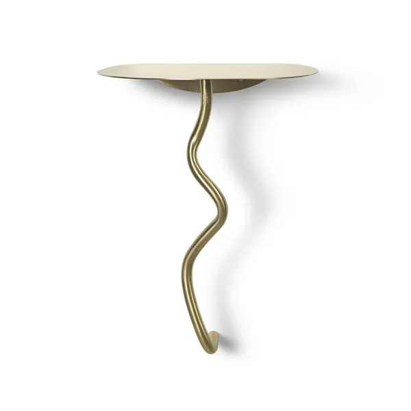 Table Murale Curvature - Laiton-Ferm Living Clearance